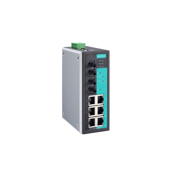 Entry-Level Mgd Eth. Swtch W/ 6 10/100Baset(X)Ports, Eds-408A-Mm-St